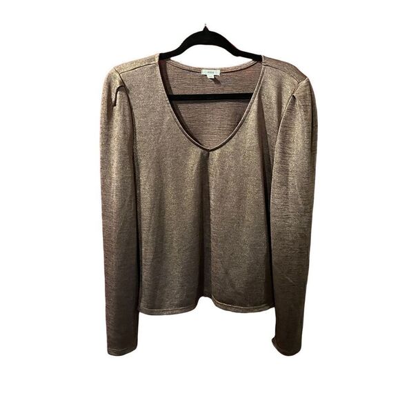 *Ardene* Gray Sparkly Long Sleeve - Picture 1 of 3